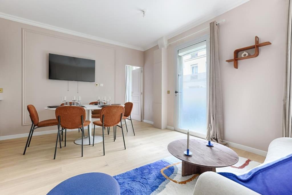 Mykeypers - Luxury Flat 3br 8p With Jacuzzi - Haussmann Appartement Parijs