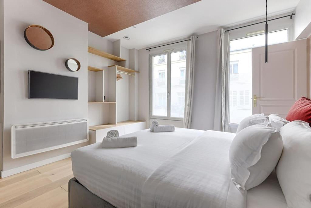 Mykeypers - Luxury Flat 3br 8p With Jacuzzi - Haussmann Appartement